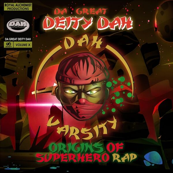 Cover art for Dah-Varsity: Origins of Superhero Rap